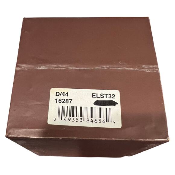 Elgin Studio Rose Gold Fold Over Clasp Analog Swarovski Crystal Watch NEW in Box - Picture 9 of 10